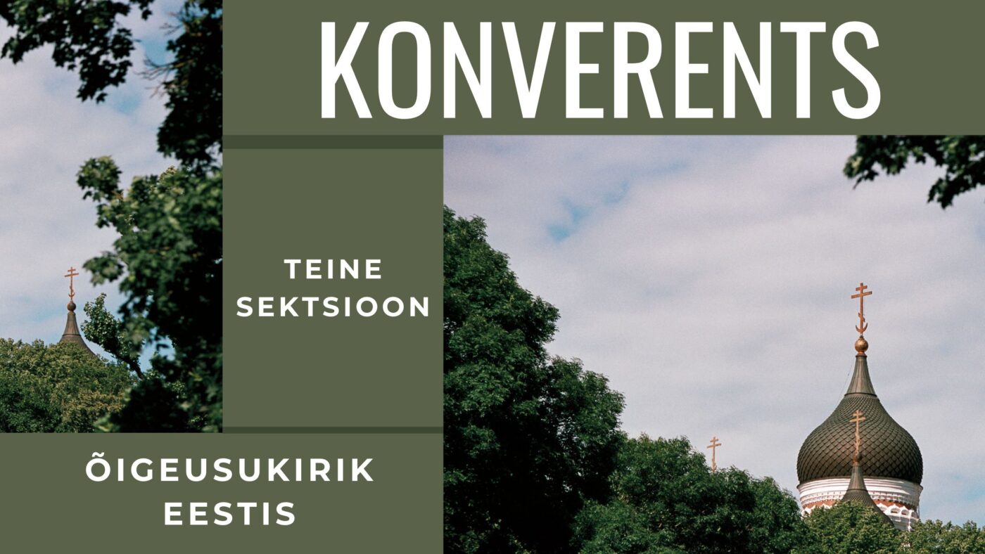 Konverentsi teine sektsioon