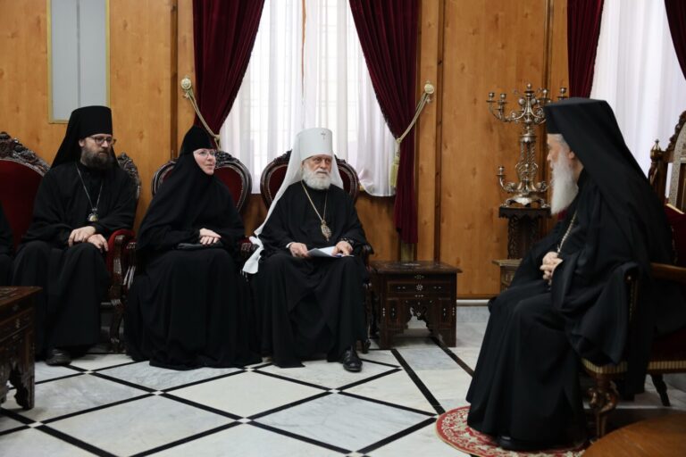 Kohtumine Jeruusalemma patriarh Theophilosega