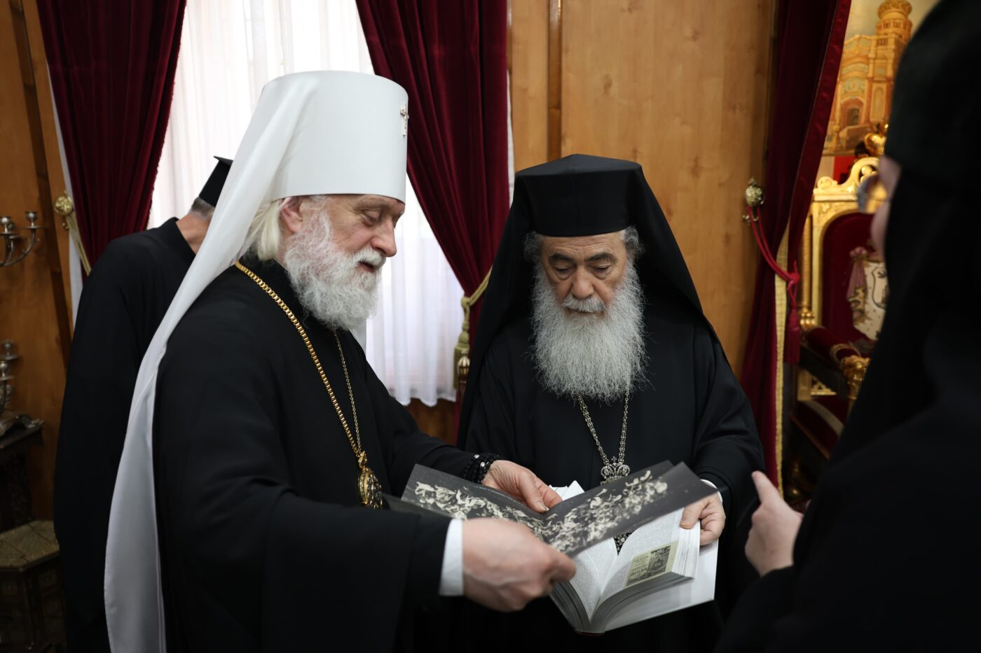 Kohtumine Jeruusalemma patriarh Theophilosega