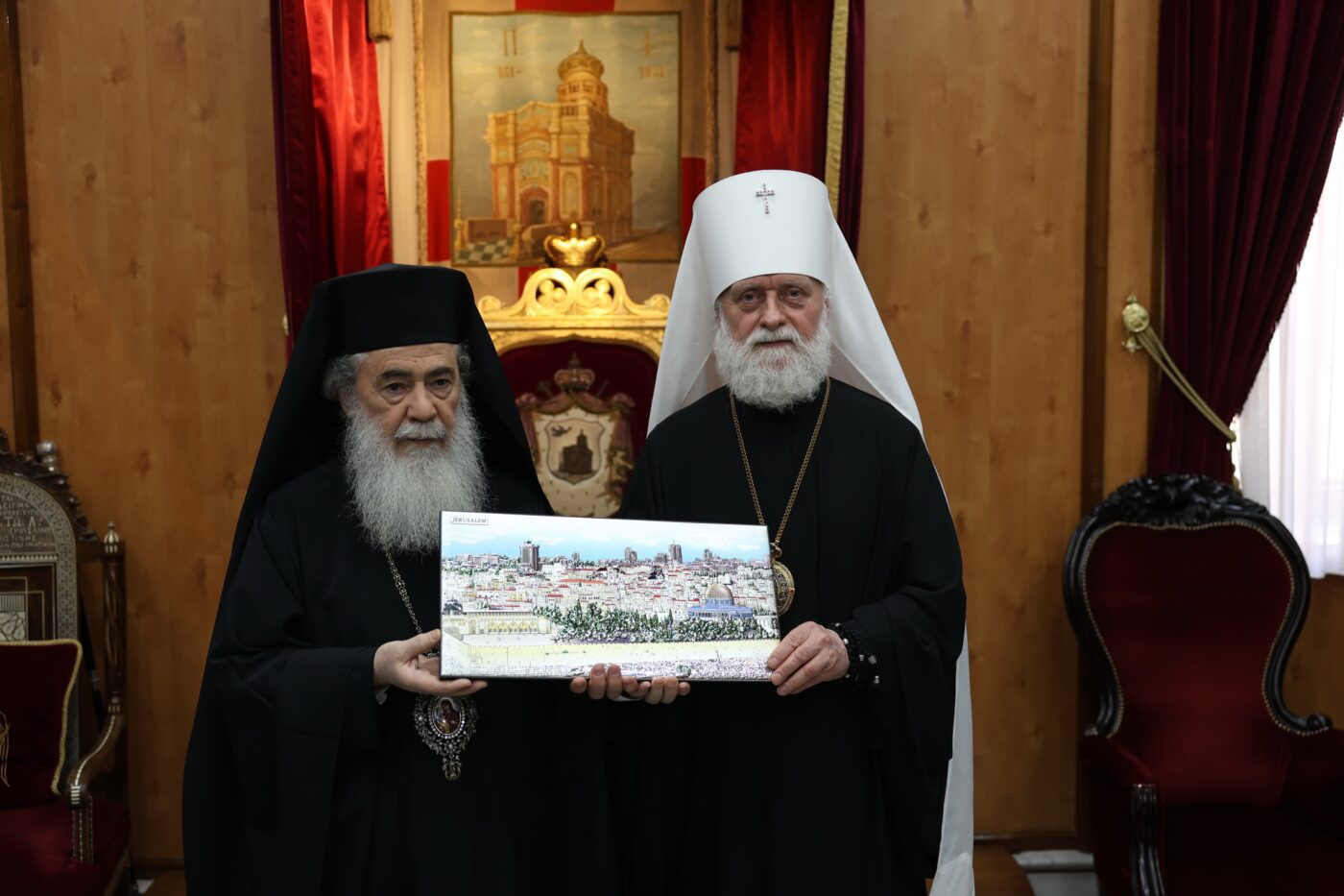Kohtumine Jeruusalemma patriarh Theophilosega