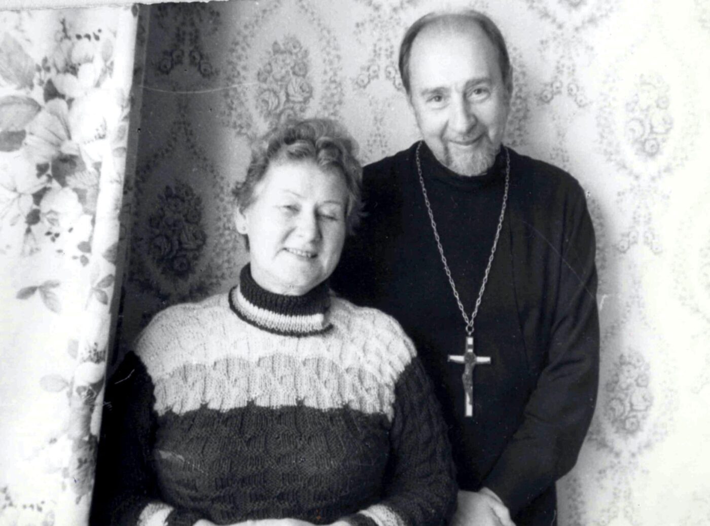 Isa Vladimir koos oma abikaasa preesteremand Nataljaga