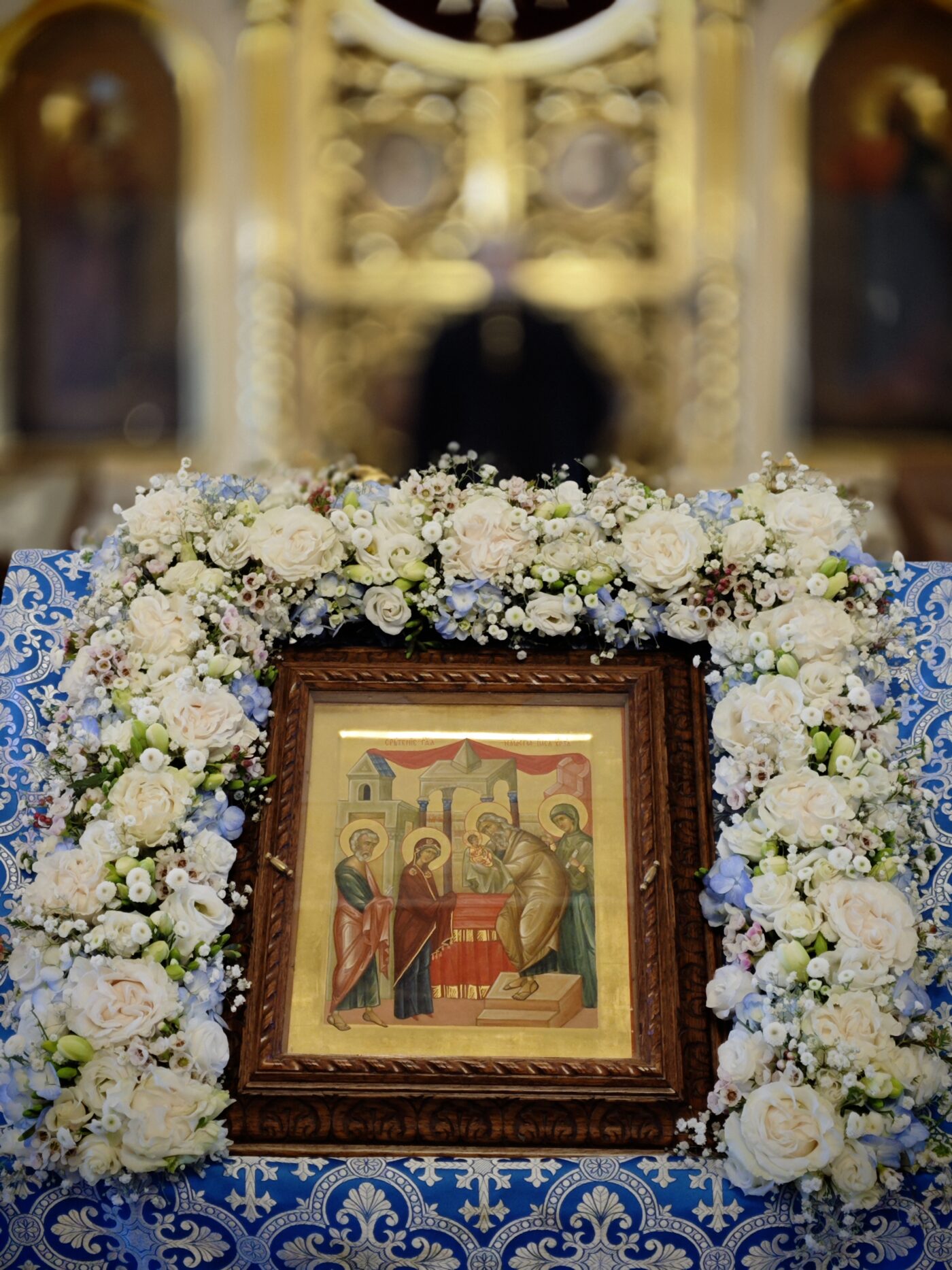 Issanda vastuvõtmise (templisseviimise) ikoon