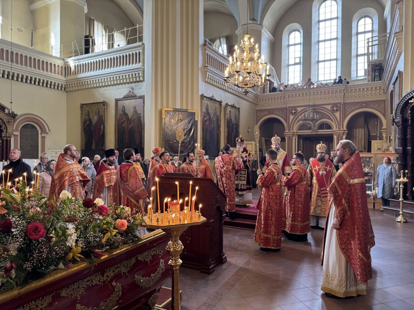 Jumalik liturgia Jumalaema uinumise katedraalis 26.04.2026